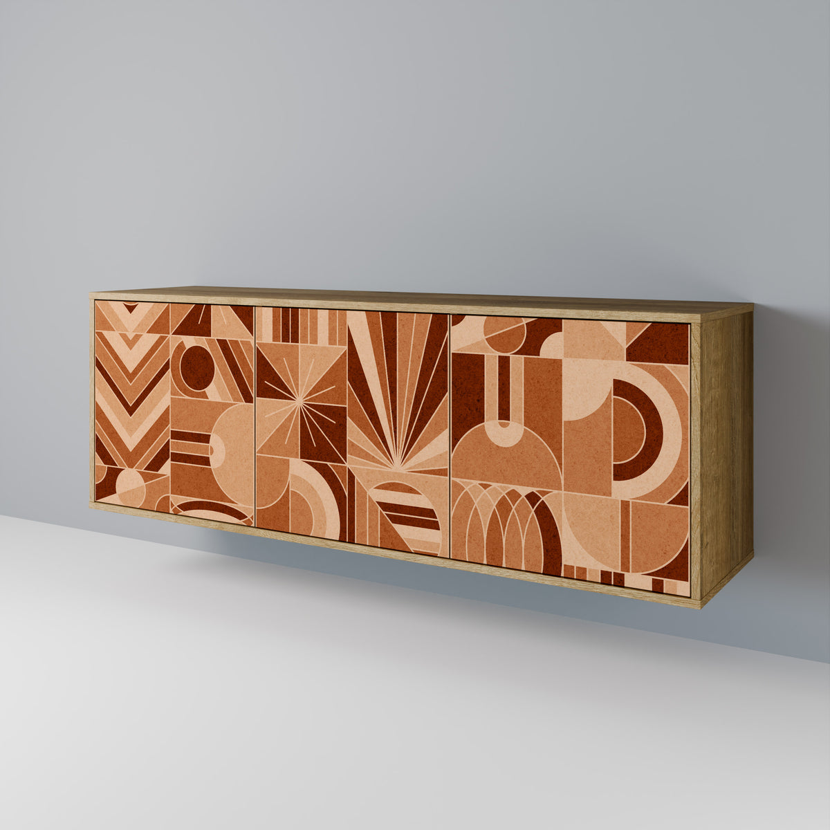 PRISM MOSAIC 3-türiges Sideboard