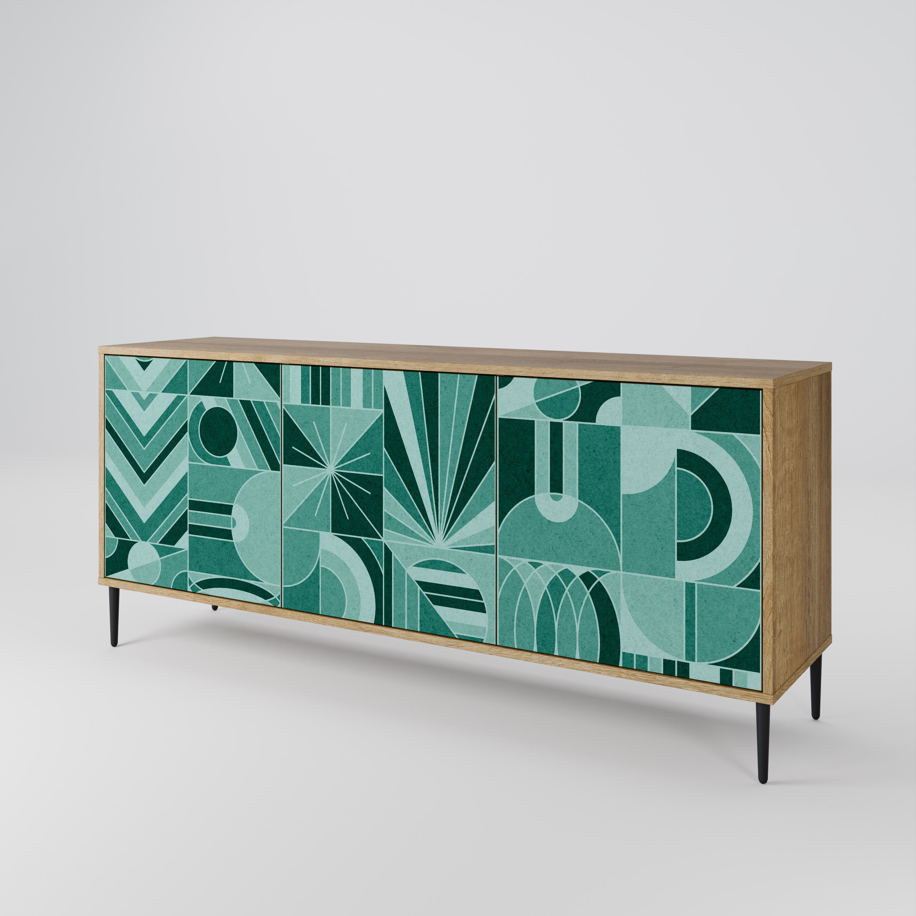 HARMONIC GRID 3-Door Sideboard