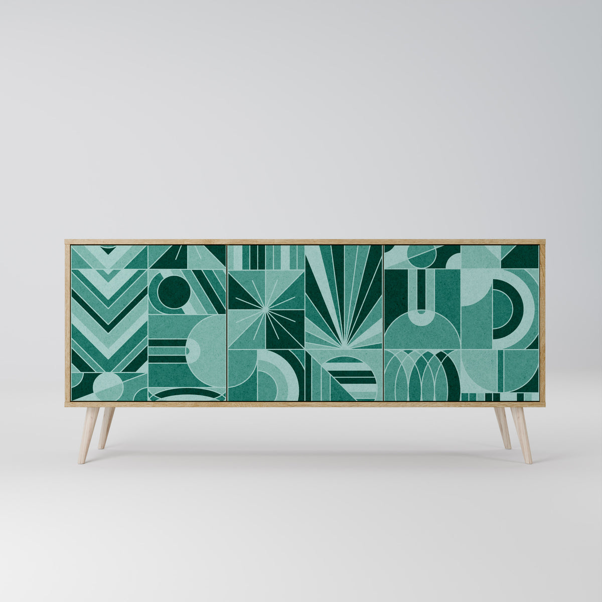 HARMONIC GRID 3-türiges Sideboard