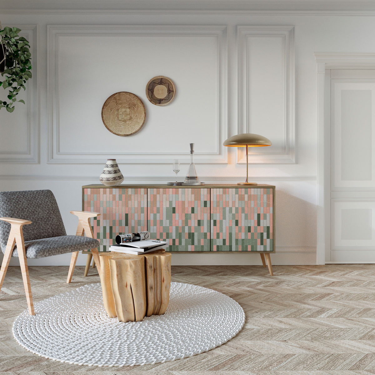 BUILDING THE FUTURE 3-türiges Sideboard