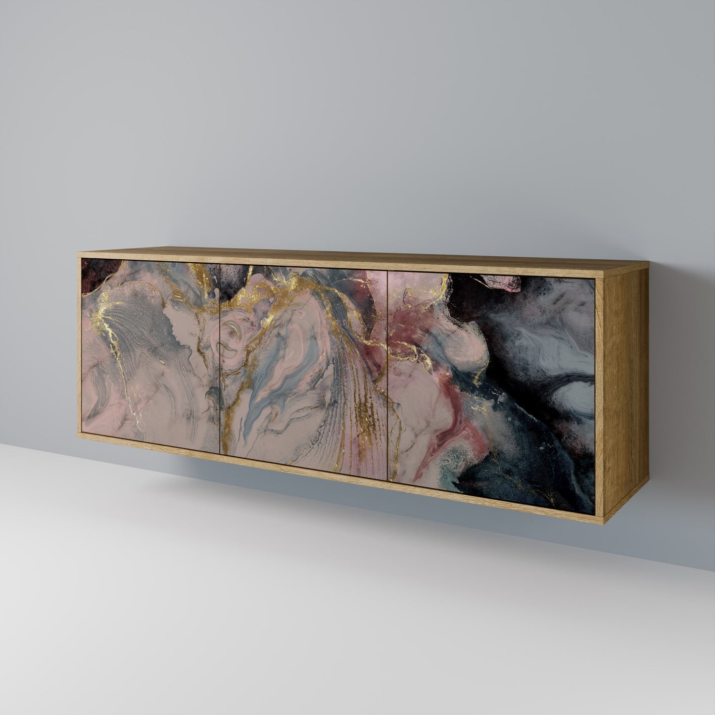 GILDED SWIRLS 3-türiges Sideboard
