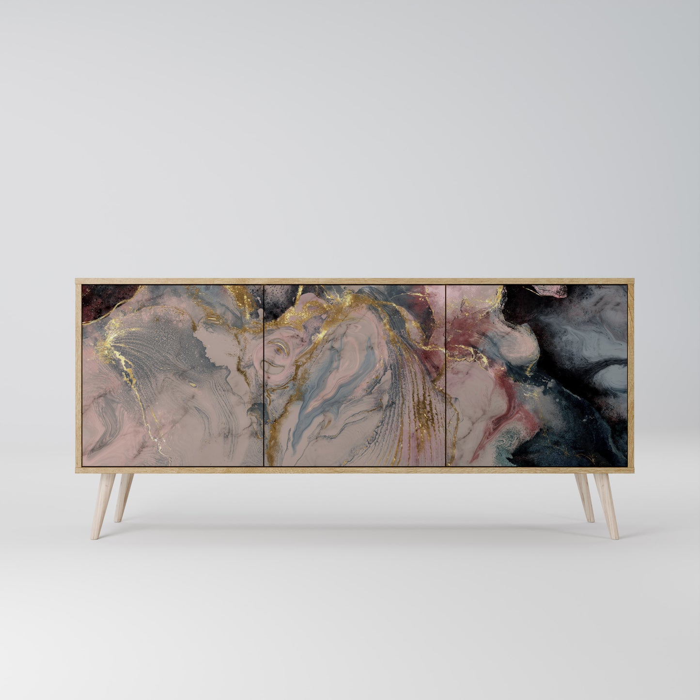 GILDED SWIRLS 3-türiges Sideboard