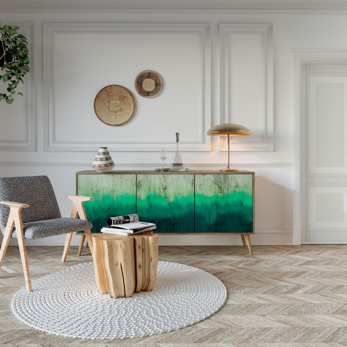 NORTHERN LIGHTS 3-türiges Sideboard