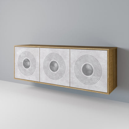 SOLID CIRCLES 3-türiges Sideboard