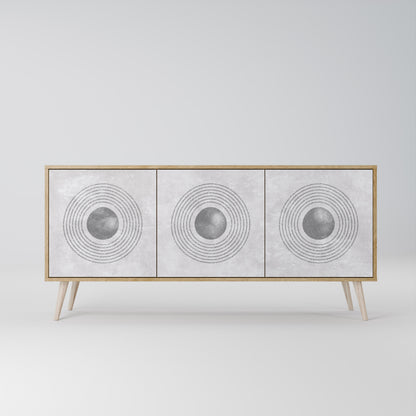 SOLID CIRCLES 3-türiges Sideboard