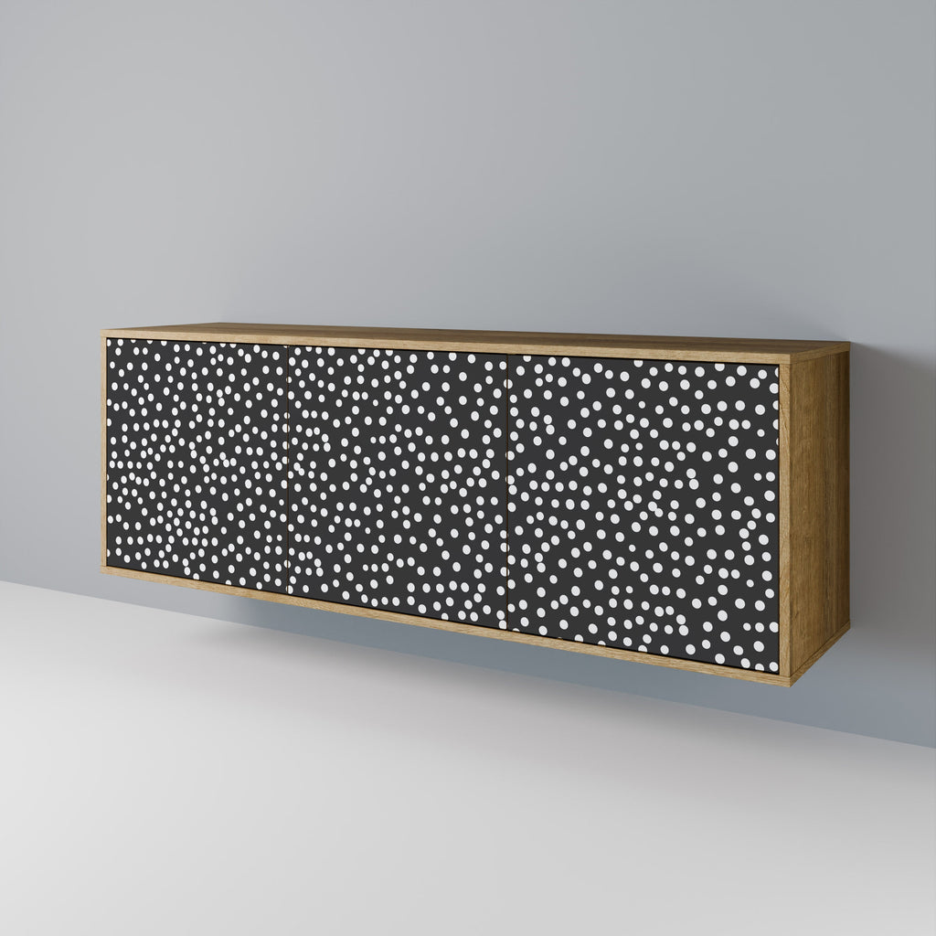 BLINDING LIGHTS 3-Door Sideboard in Oak Effect