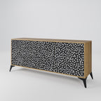 BLINDING LIGHTS 3-Door Sideboard in Oak Effect