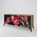 NEVERENDING BLOOM 3-Door Sideboard in Oak Effect