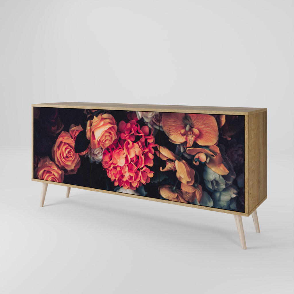 NEVERENDING BLOOM 3-türiges Sideboard
