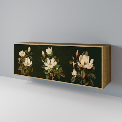 FLORAL NOIR 3-türiges Sideboard