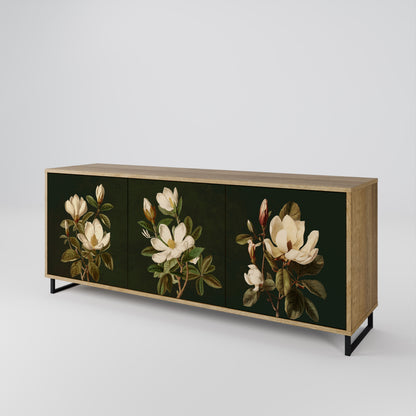 FLORAL NOIR 3-türiges Sideboard