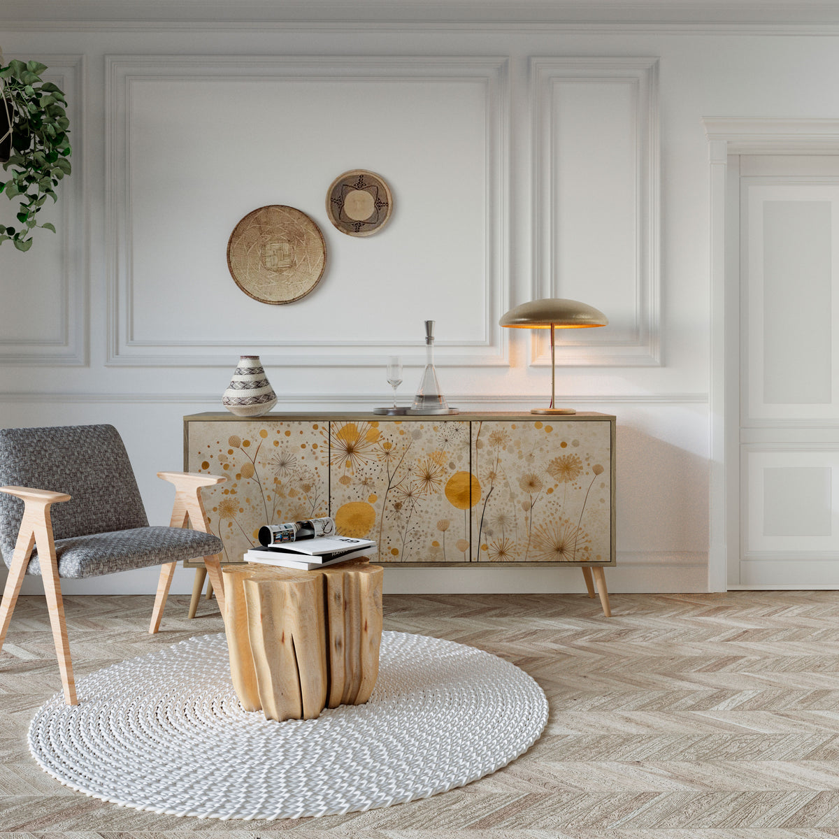 MORNING GLADE 3-türiges Sideboard