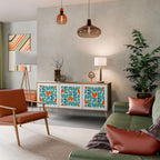 BE THE CHANGE 3-Door Sideboard in Oak Effect