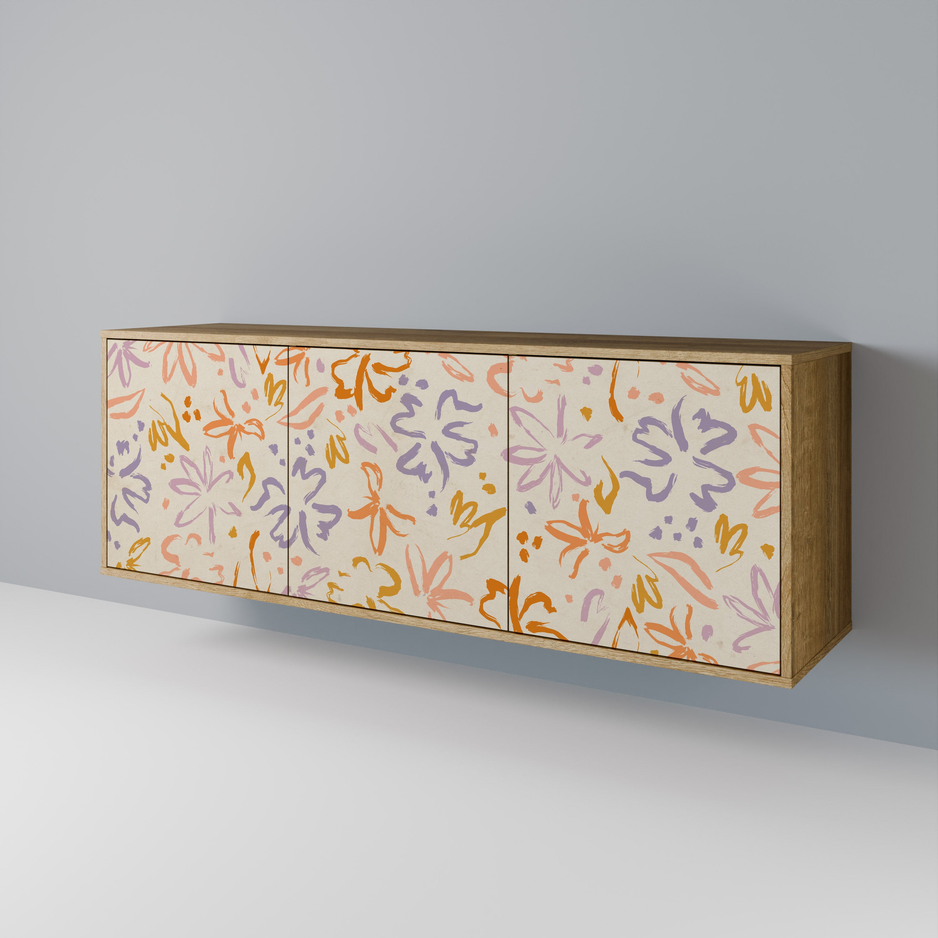 SPRING WHIMSY 3-Door Sideboard