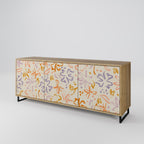SPRING WHIMSY 3-Door Sideboard in Oak Effect