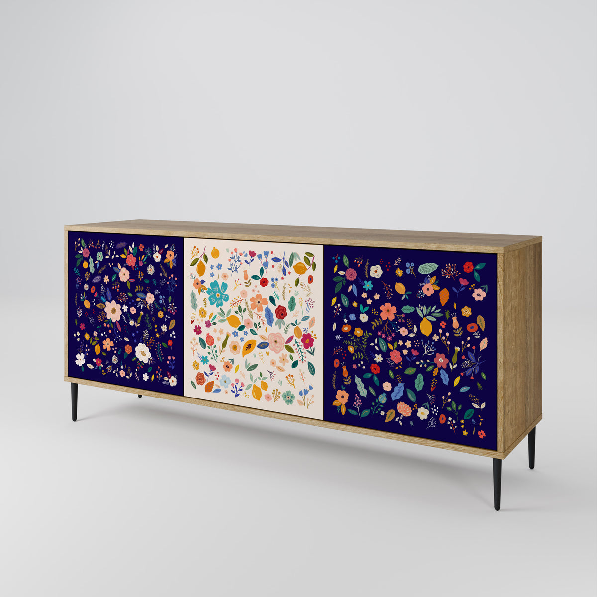 FLORAL COMBINATION 3-türiges Sideboard