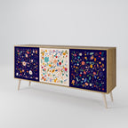 FLORAL COMBINATION 3-Door Sideboard