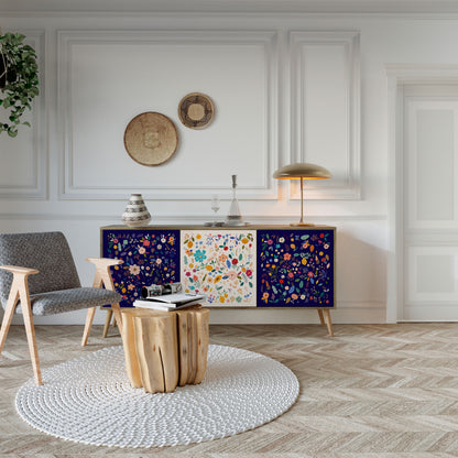 FLORAL COMBINATION 3-türiges Sideboard