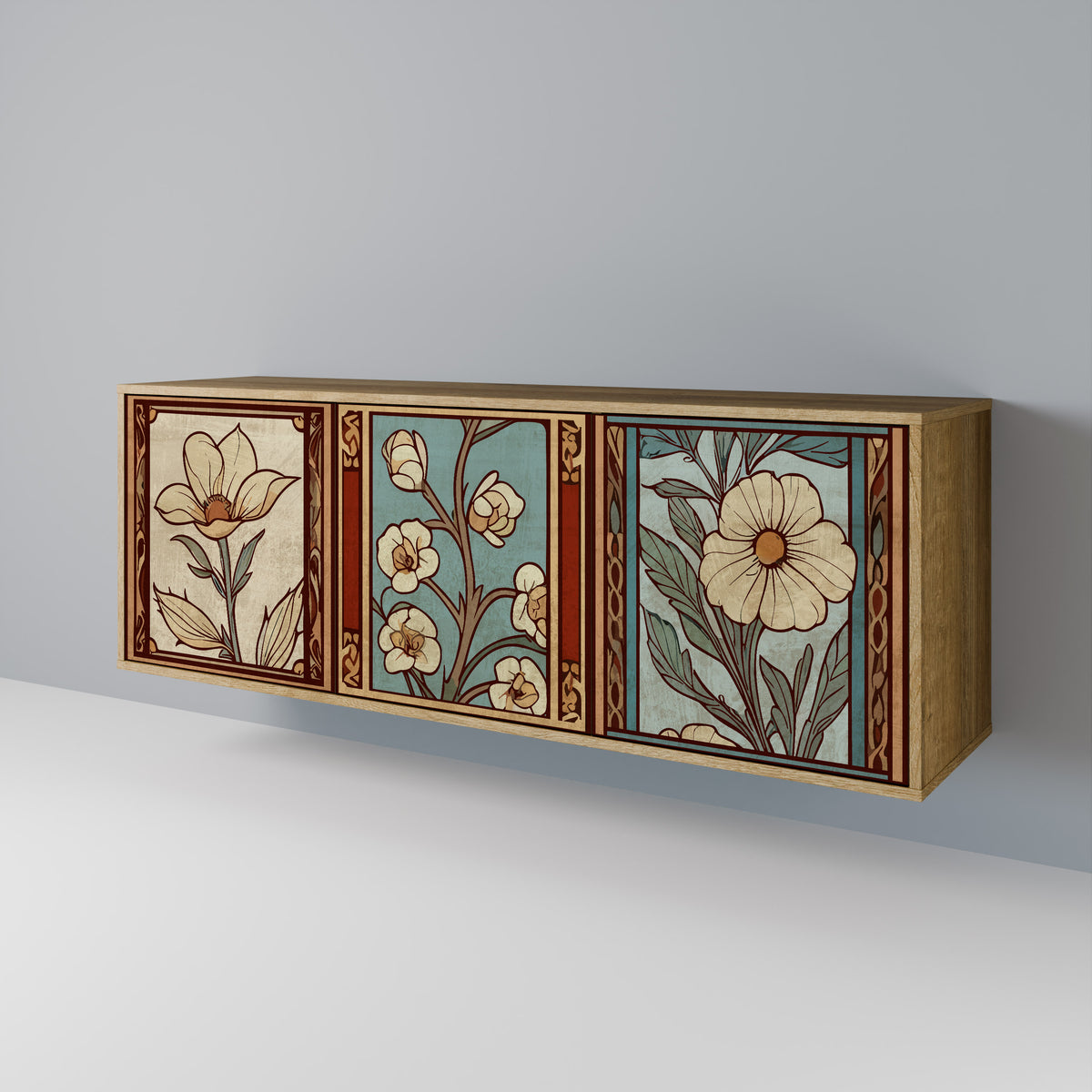 TIMELESS FLORA 3-türiges Sideboard