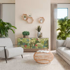 SUCCULENTS KALEIDOSCOPE 3-Door Sideboard in Oak Effect