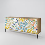 HELLO SPRING 3-Door Sideboard in Oak Effect