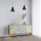 HELLO SPRING 3-Door Sideboard in Oak Effect