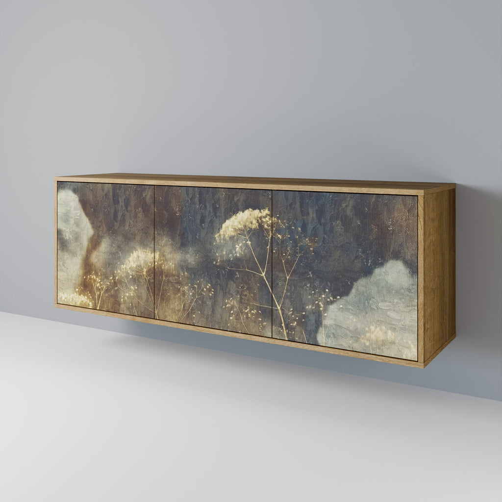 GENTLE POWER Sideboard mit 3 Türen in Eiche-Optik