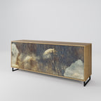 GENTLE POWER Sideboard mit 3 Türen in Eiche-Optik