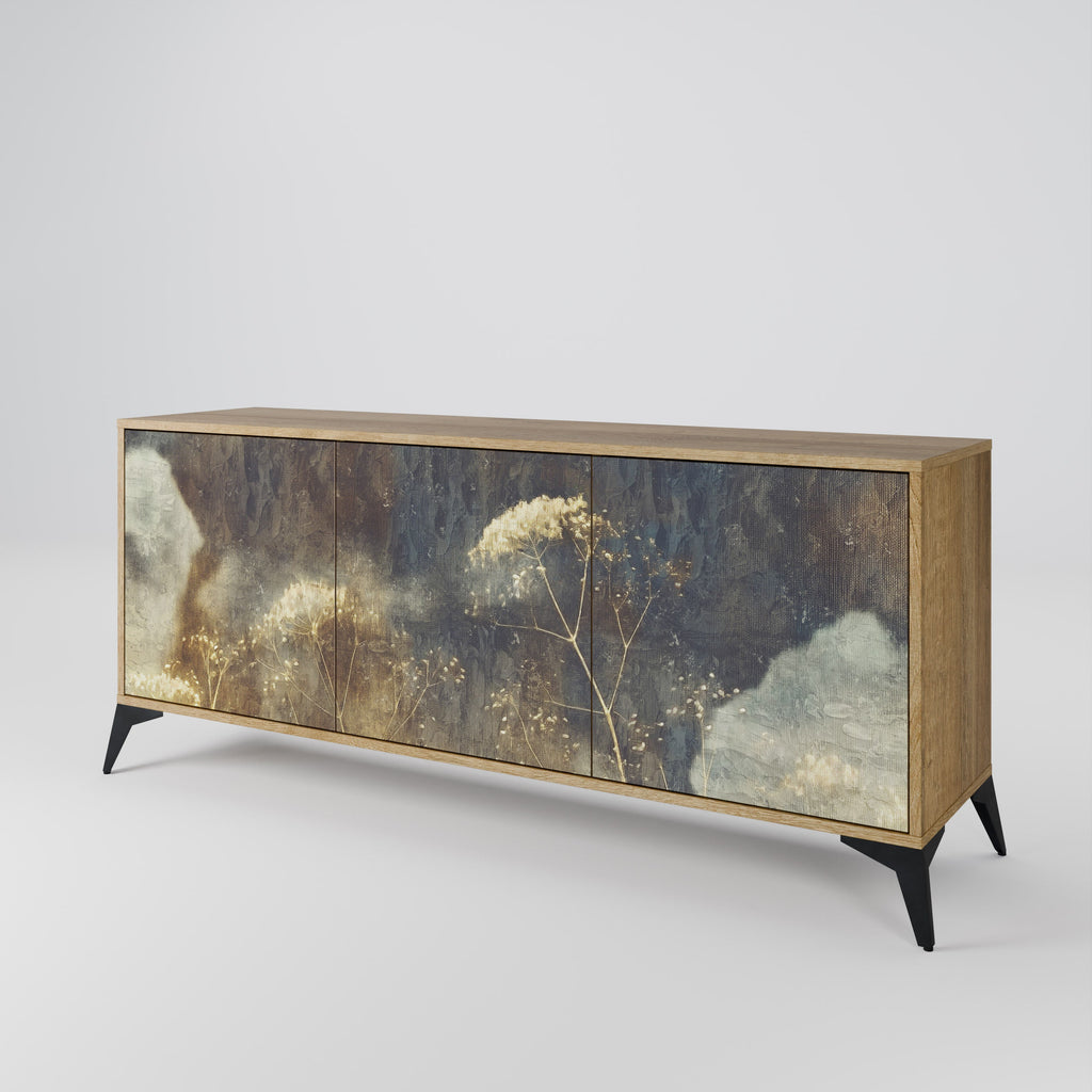 GENTLE POWER Sideboard mit 3 Türen in Eiche-Optik