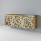 HERBAL GRACE Sideboard mit 3 Türen in Eiche-Optik