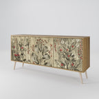 HERBAL GRACE Sideboard mit 3 Türen in Eiche-Optik