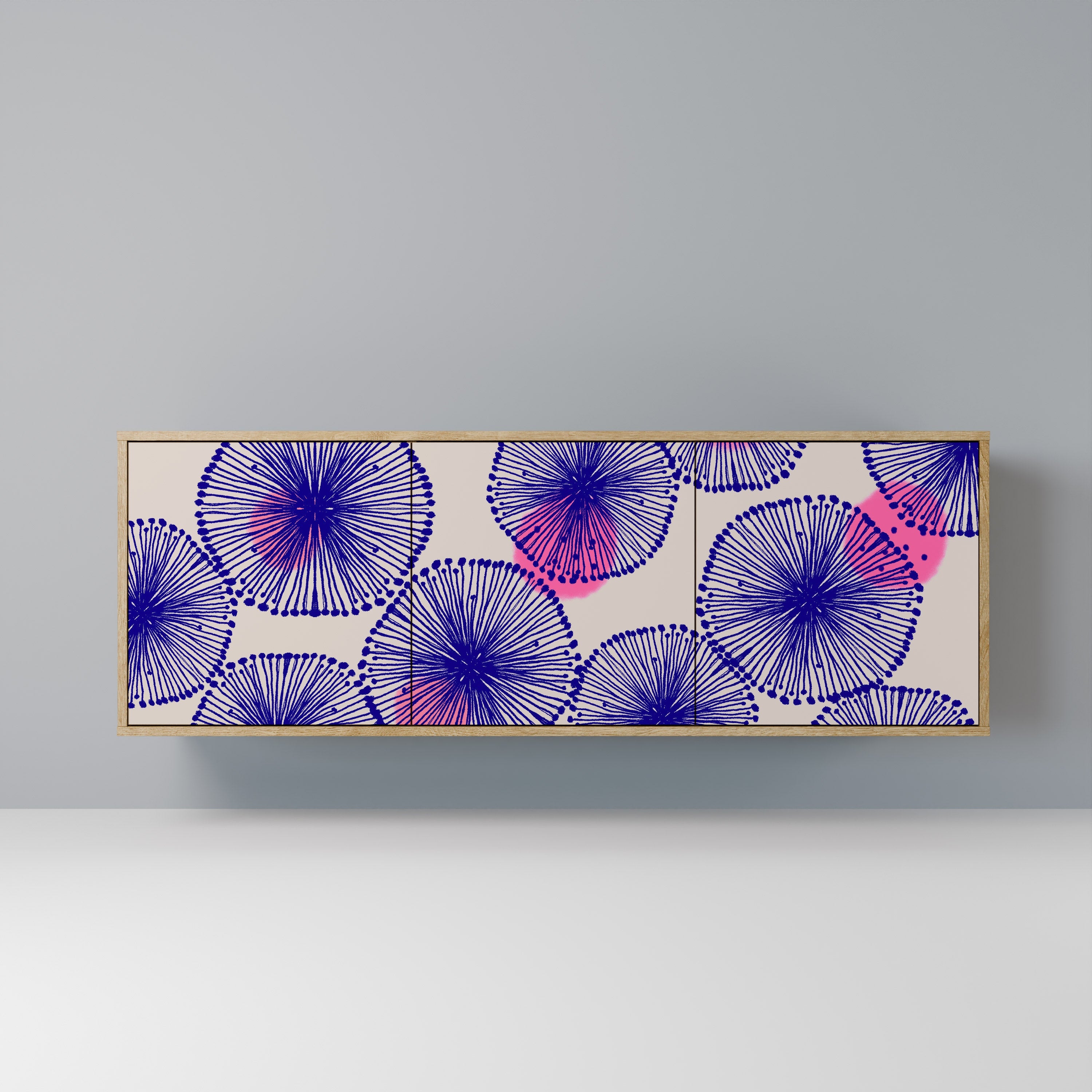 MAGIC NATURE Sideboard mit 3 Türen in Eiche-Optik