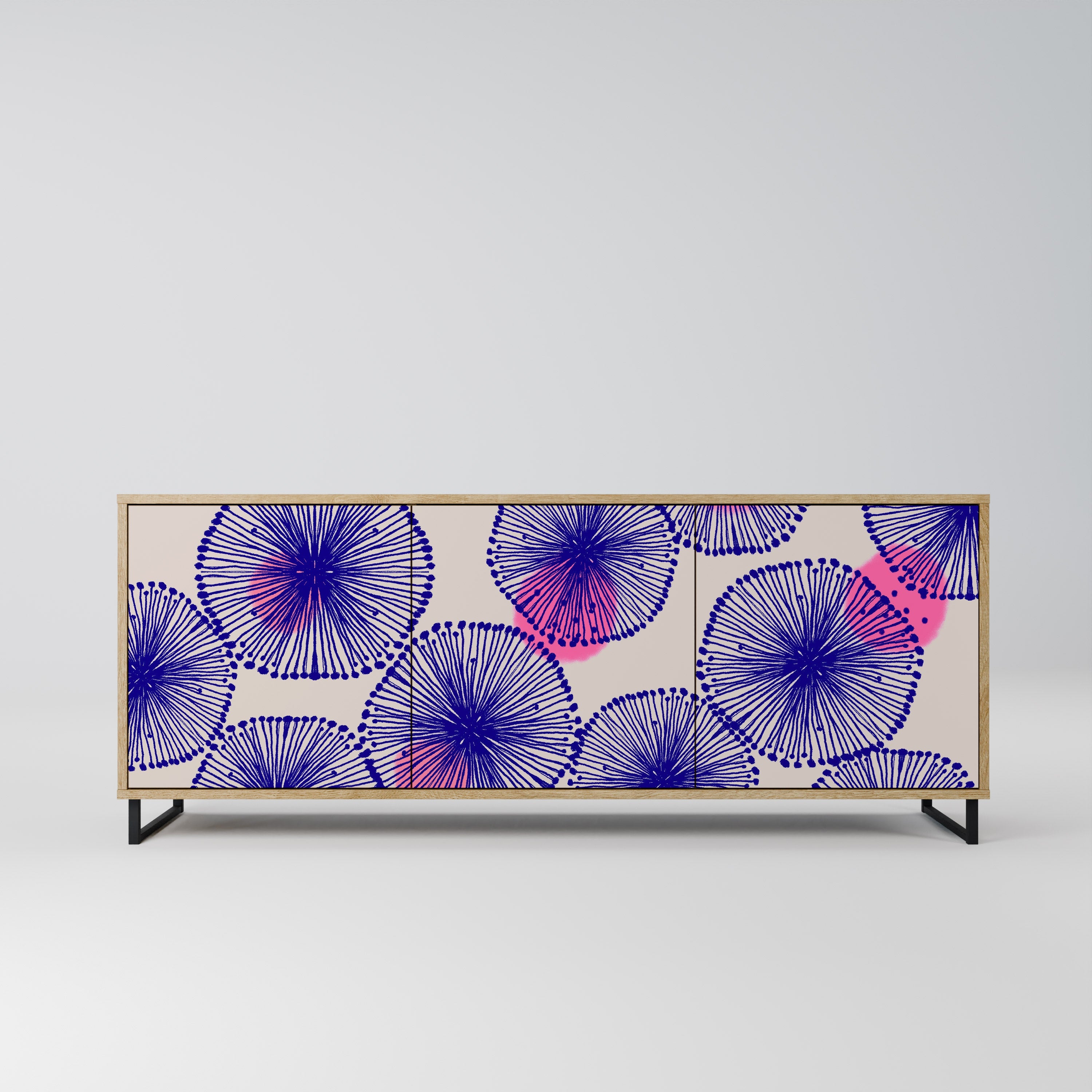 MAGIC NATURE Sideboard mit 3 Türen in Eiche-Optik