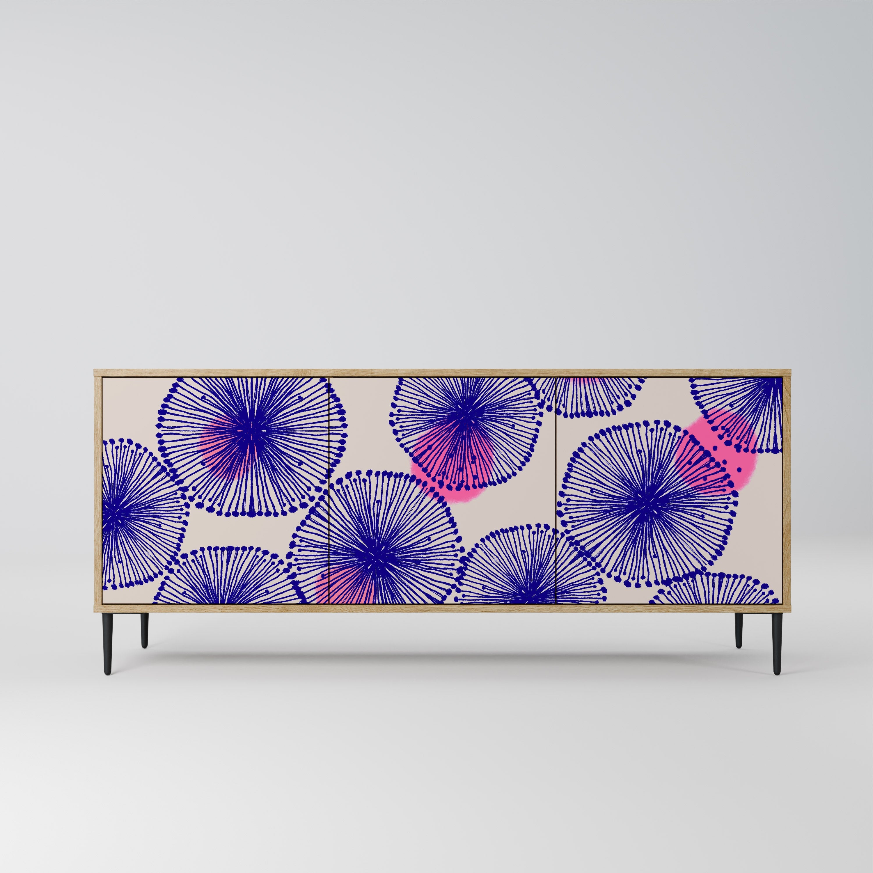 MAGIC NATURE Sideboard mit 3 Türen in Eiche-Optik
