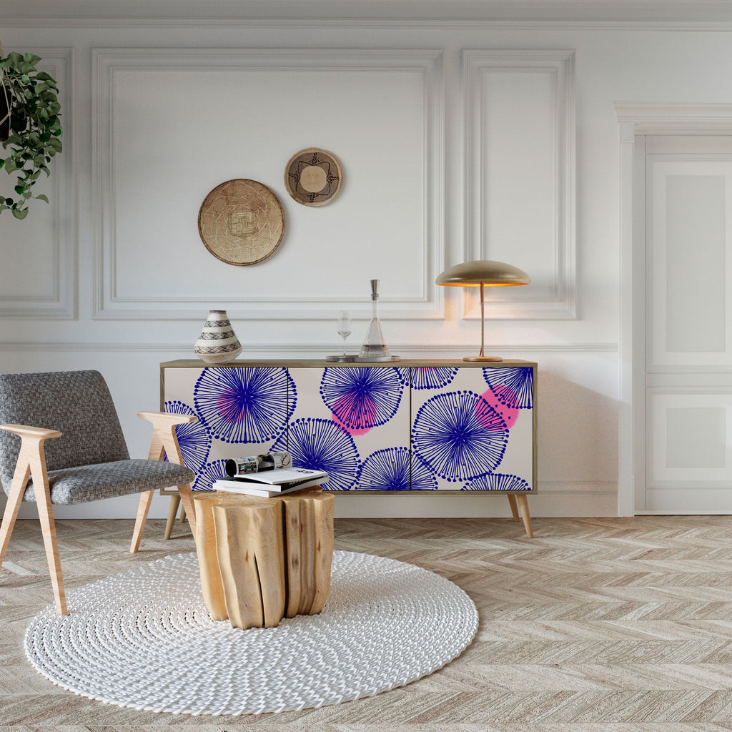 MAGIC NATURE 3-Door Sideboard in Oak Effect