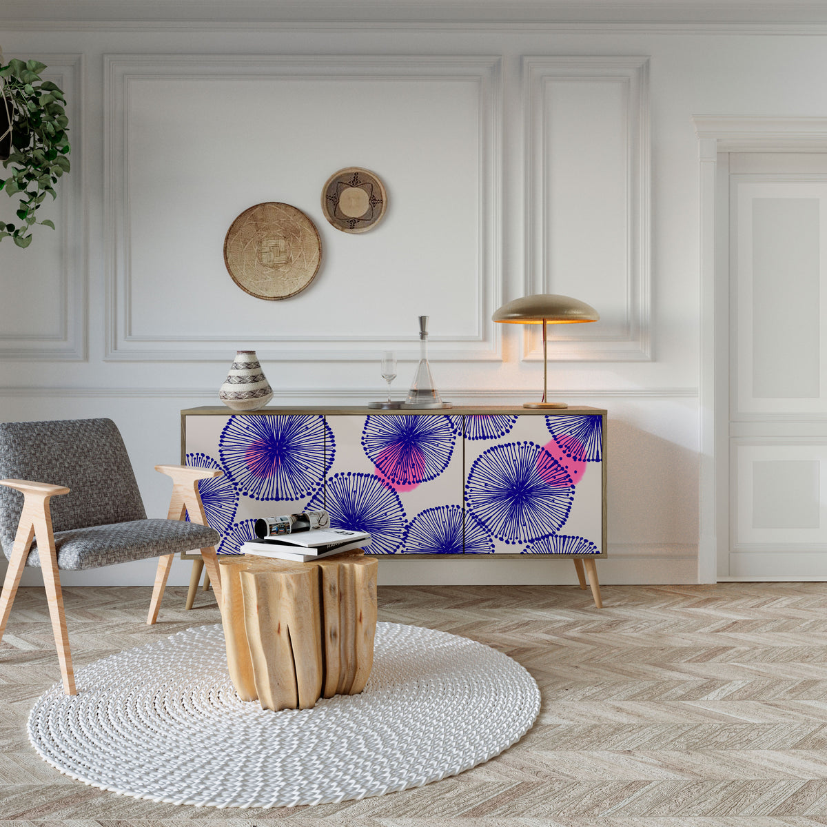 MAGIC NATURE 3-türiges Sideboard