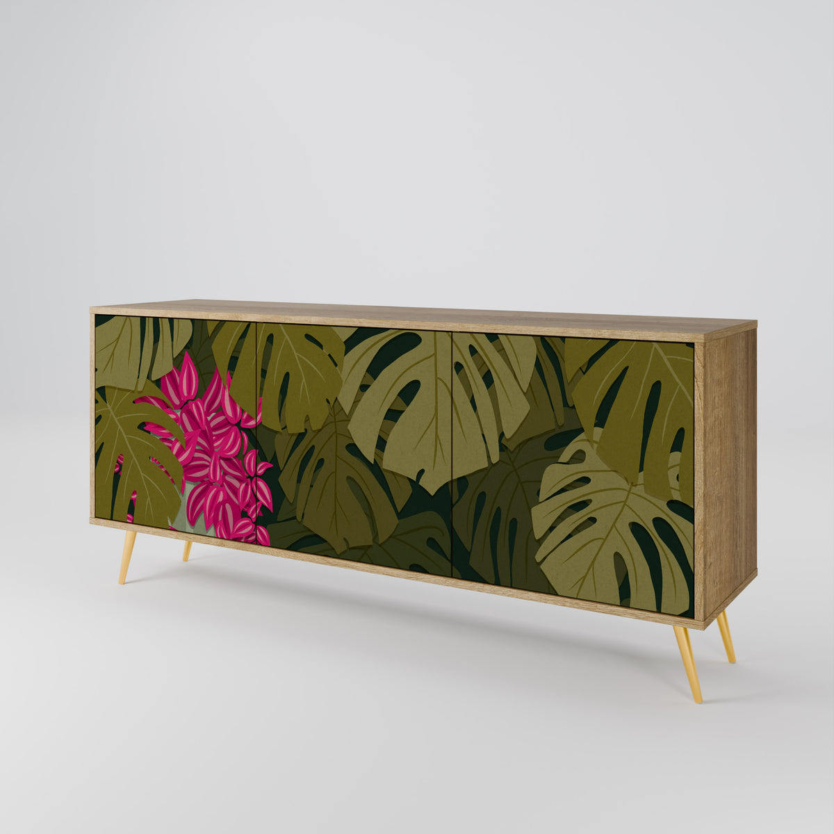 TROPICAL BEAUTY 3-türiges Sideboard