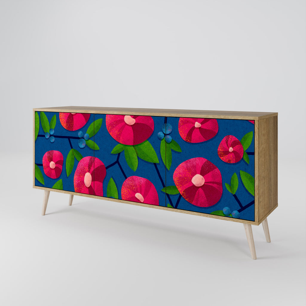 SPRING THOUGHTS Sideboard mit 3 Türen in Eiche-Optik