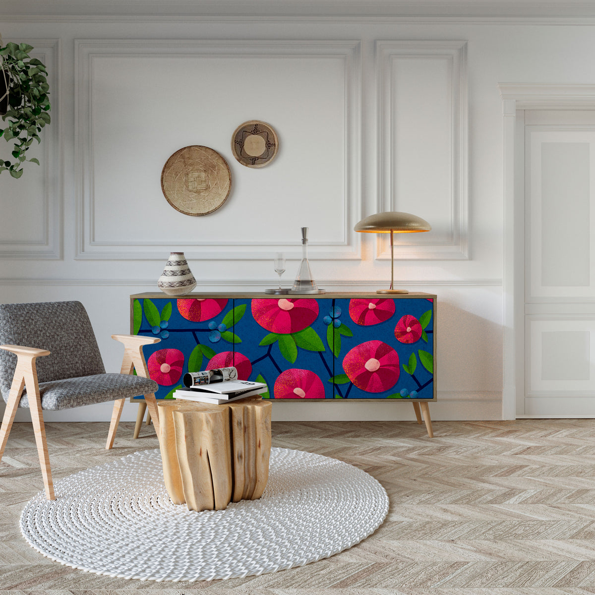 SPRING THOUGHTS 3-türiges Sideboard