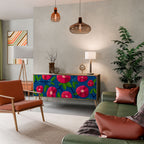 SPRING THOUGHTS Sideboard mit 3 Türen in Eiche-Optik