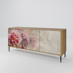 PEONY WHISPER Sideboard mit 3 Türen in Eiche-Optik