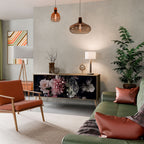 PURE BLOSSOM Sideboard mit 3 Türen in Eiche-Optik