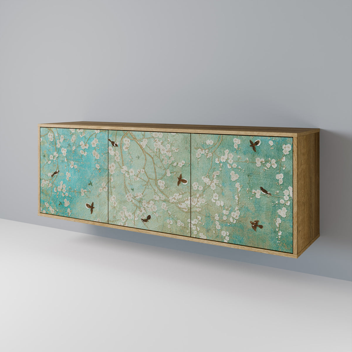 BLOOMING CHARM 3-türiges Sideboard