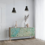 BLOOMING CHARM Sideboard mit 3 Türen in Eiche-Optik