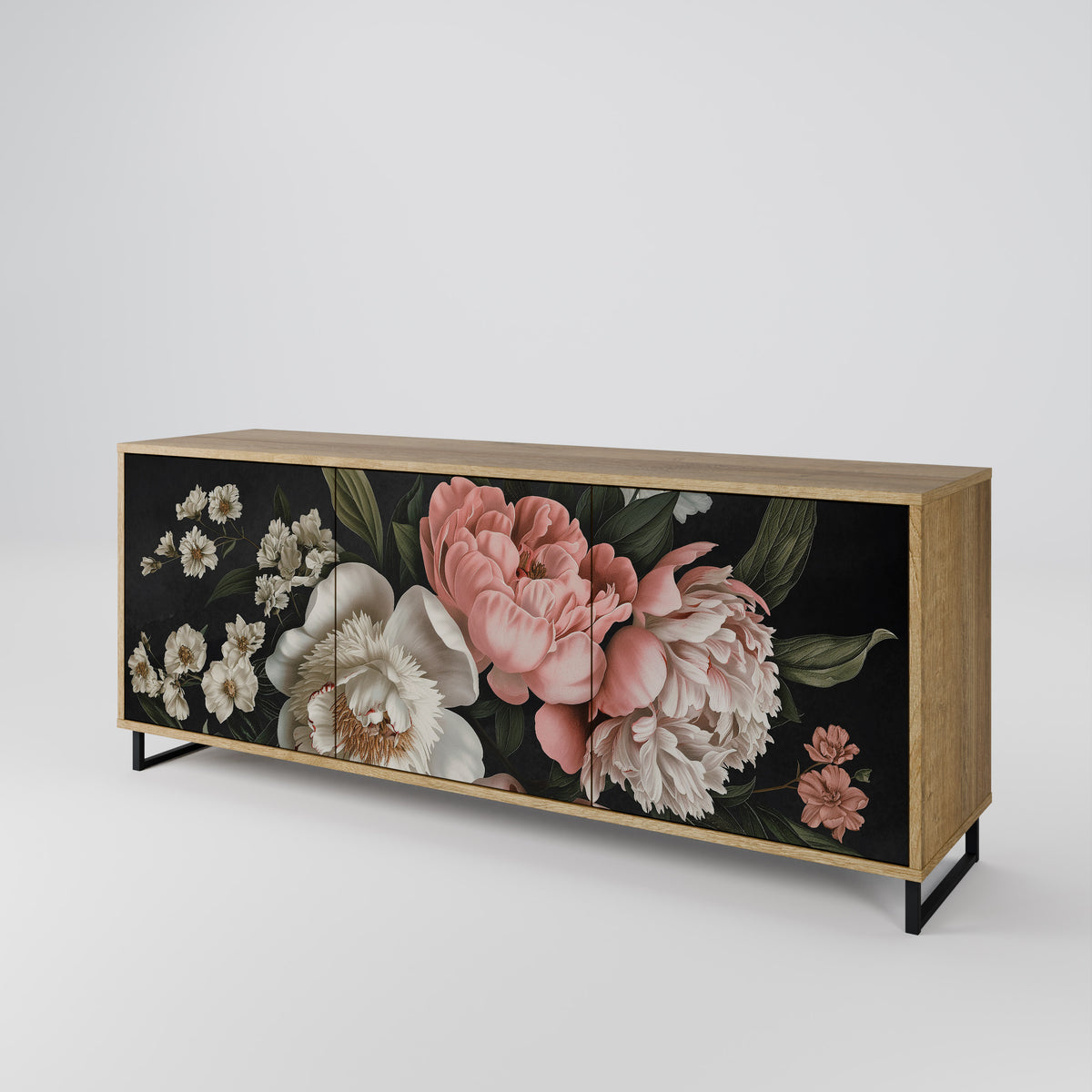 LUSH ELEGANCE 3-türiges Sideboard