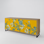 YELLOW CHINOISERIE Sideboard mit 3 Türen in Eiche-Optik