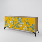 YELLOW CHINOISERIE Sideboard mit 3 Türen in Eiche-Optik