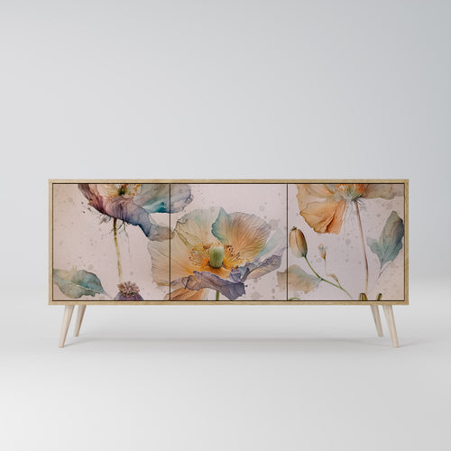 SOFTEN POPPY 3-türiges Sideboard
