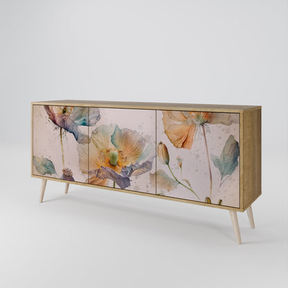 SOFTEN POPPY 3-türiges Sideboard