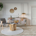 SOFTEN POPPY Sideboard mit 3 Türen in Eiche-Optik